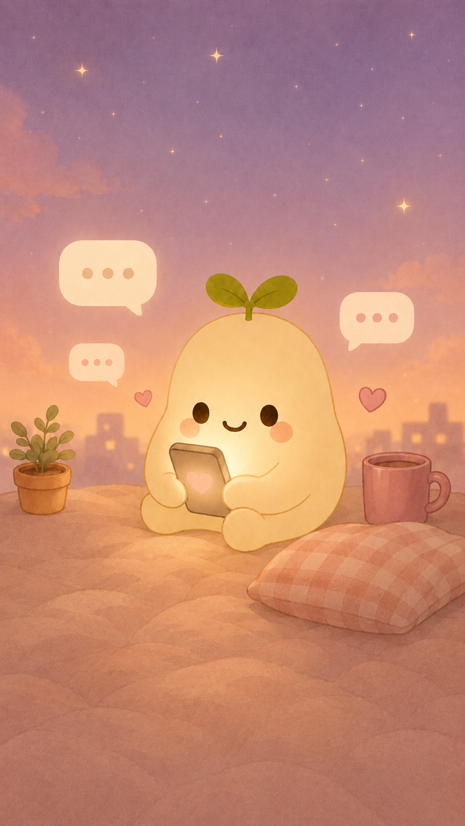 LoveLetter app on a phone