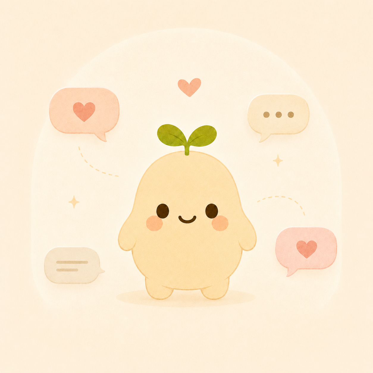 Pico with chat bubbles